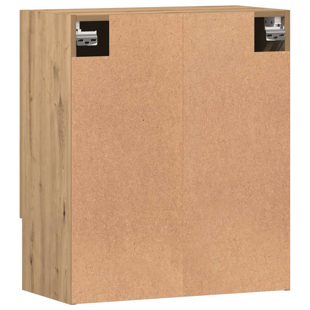 Wall Cabinet Artisan oak 60x31x70 cm Engineered Wood